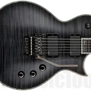 ESP Ltd Eclipse EC-1000FM FR STBLK - See Thru Black - demo Solde