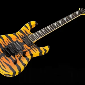 Bon Plan Jackson USA Custom Shop Soloist SL2H - Bengal Yellow Graphics