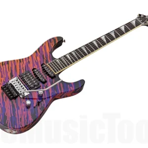 Solde Jackson USA Custom Shop Soloist SL1 - Interference Splatter