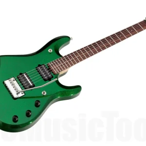 Seulement Aujourd'hui Music Man USA John Petrucci JP6 Piezo ES - PDN Emerald Green Sparkle Limited Edition MH