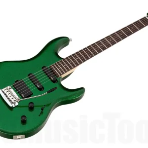 Music Man USA Luke ES - PDN Emerald Green Sparkle Limited Edition MH Expédition Rapide