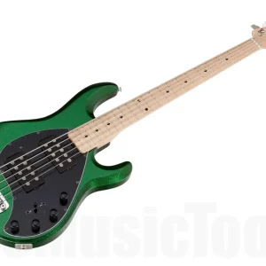 Offre Spéciale Music Man USA Stingray 5 HH ES - PDN Emerald Green Sparkle Limited Edition MN