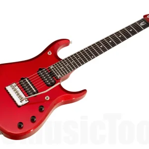 Music Man USA John Petrucci JP12-7 RS - PDN Cardinal Red Sparkle Limited Edition Quantité Limitée