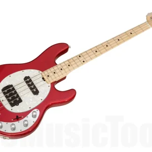 Music Man USA Stingray 4 HS RS - PDN Cardinal Red Sparkle Limited Edition MN Commander Maintenant