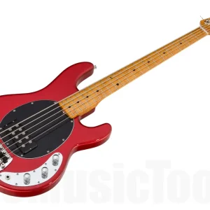 Prix Choc Music Man USA Classic Stingray 5 RS - PDN Cardinal Red Sparkle Limited Edition
