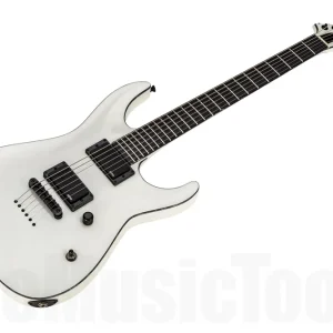 Nouvel Arrivage ESP Horizon NT EMG SW Special Edition - Snow White - Black Hardware & No Inlays