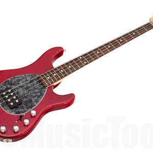 Music Man USA Sterling 4 TR - Translucent Red RW Meilleur Choix