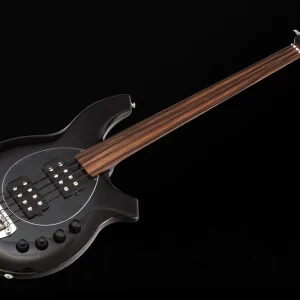 Music Man USA Bongo 4 HH Unlined Fretless BK - Black Expédition Rapide