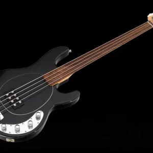 Music Man USA Stingray 4 Fretless BK - Black Authentique