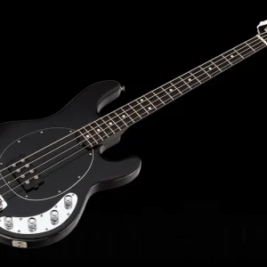 Paiement Sécurisé Music Man USA Stingray 4 BK - Black - Painted Neck & Ebony Limited Edition