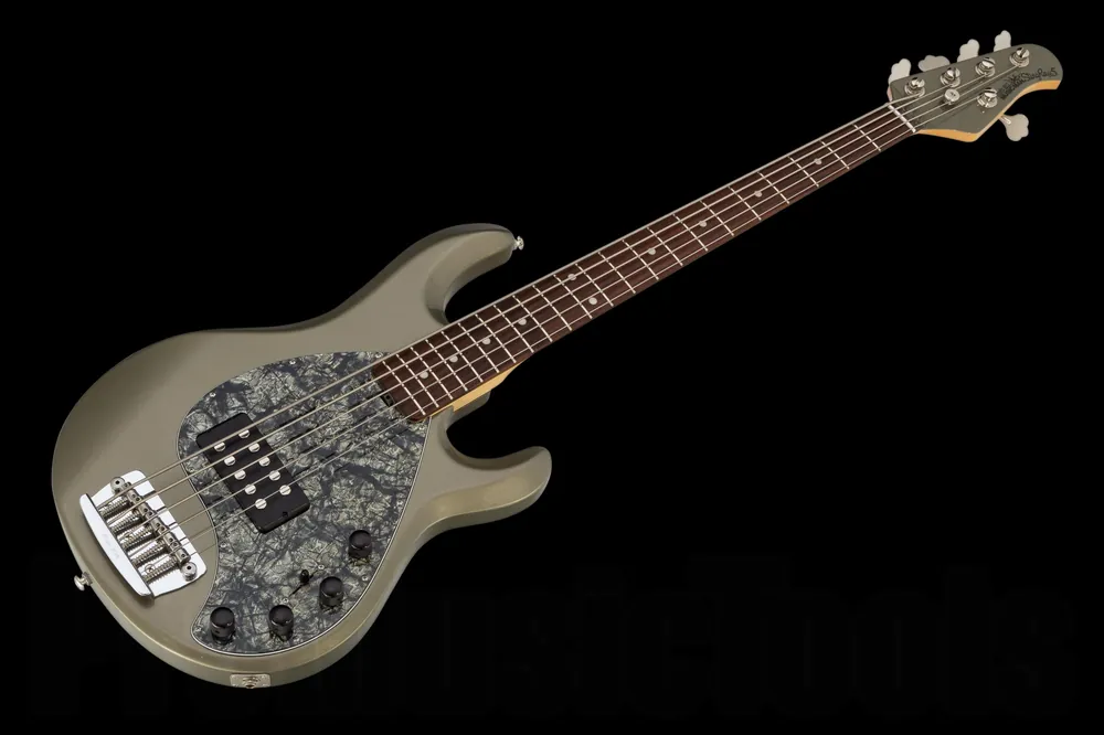 Satisfait Ou Remboursé Music Man USA Stingray 5 ES - Egyptian Smoke RW MH