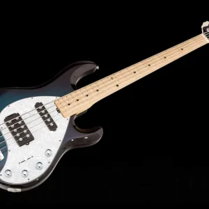 Music Man USA Stingray 5 HS PBB - Pacific Blue Burst MN MH Retour Gratuit