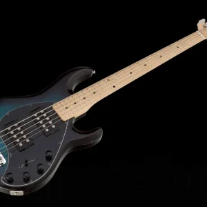 Produit De Marque Music Man USA Stingray 5 HH PBB - Pacific Blue Burst MN