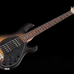 Music Man USA Stingray 5 HH TB - Tobacco Burst RW Dernier Modèle