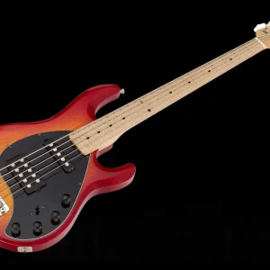 Music Man USA Stingray 5 HS CB - Cherry Burst MN Offre Limitée
