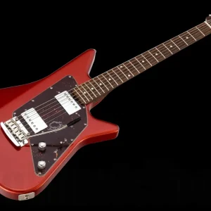 Music Man USA Albert Lee HH Trem CR - Candy Red - Rosewood Neck Populaire