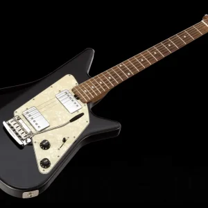 Retour Gratuit Music Man USA Albert Lee HH Trem BK - Black - Rosewood Neck