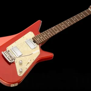 Music Man USA Albert Lee HH Trem CR - Candy Red - Rosewood Neck VWPPG Haute Qualité