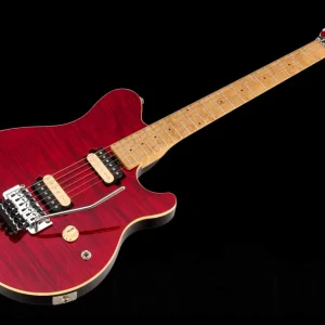 Music Man USA Axis TR - Translucent Red FT MH Certifié