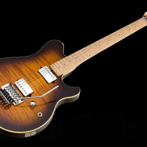 Music Man USA Axis TB - Tobacco Burst FT All-Chrome Hardware Limited Edition incl. D-Tuna Meilleure Vente