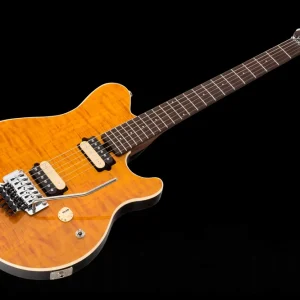 Music Man USA Axis TG - Translucent Gold - Rosewood Neck Limited Edition Expédition Rapide