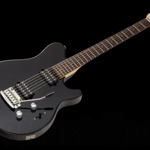 Solde Music Man USA Axis Sport HH Trem BK - Black RW