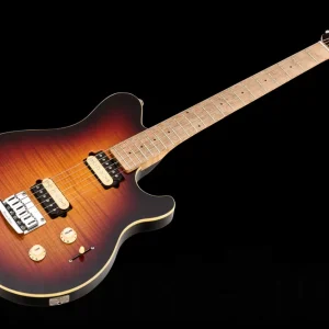 Promotion Music Man USA Axis Super Sport STD VSB - Vintage Sunburst MN MH