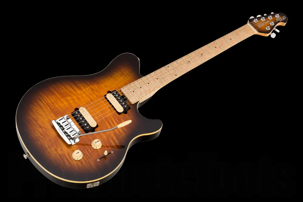 Music Man USA Axis Super Sport Trem TB - Tobacco Burst MN MH Prix Choc