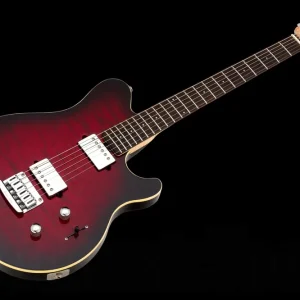 Meilleur Prix Music Man USA Axis Super Sport STD BCB - Black Cherry Burst QT RW MH PV