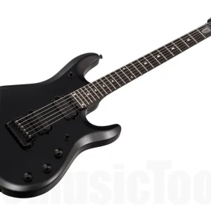 Dernier Modèle Music Man USA John Petrucci JP6 Piezo SBK - Stealth Black - JP Inlays