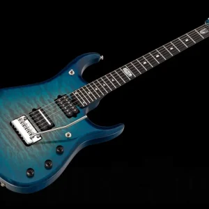 Music Man USA John Petrucci JP6 BFR QT LE - Bali Blue Burst Quilt Limited Edition Haute Qualité