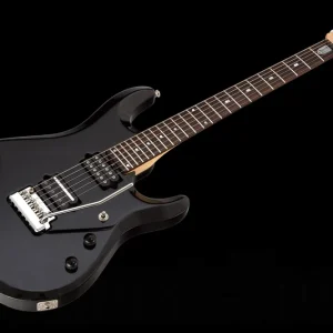Music Man USA John Petrucci JP6 BK - Black - JP Inlays Offre Du Jour