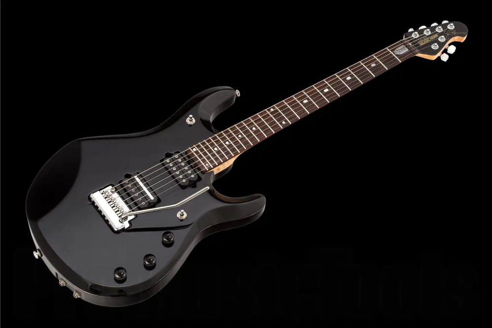 Produit De Marque Music Man USA John Petrucci JP6 Piezo BK - Black MH JP Inlays