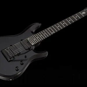 Music Man USA John Petrucci JP7 SBK - Stealth Black - JP Inlays Nouvelle Collection