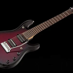 Bon Plan Music Man USA John Petrucci JP7 Piezo PRB - Pearl Redburst MH