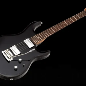 Music Man USA Luke III HH BK - Black - Roasted maple neck Commander Vite