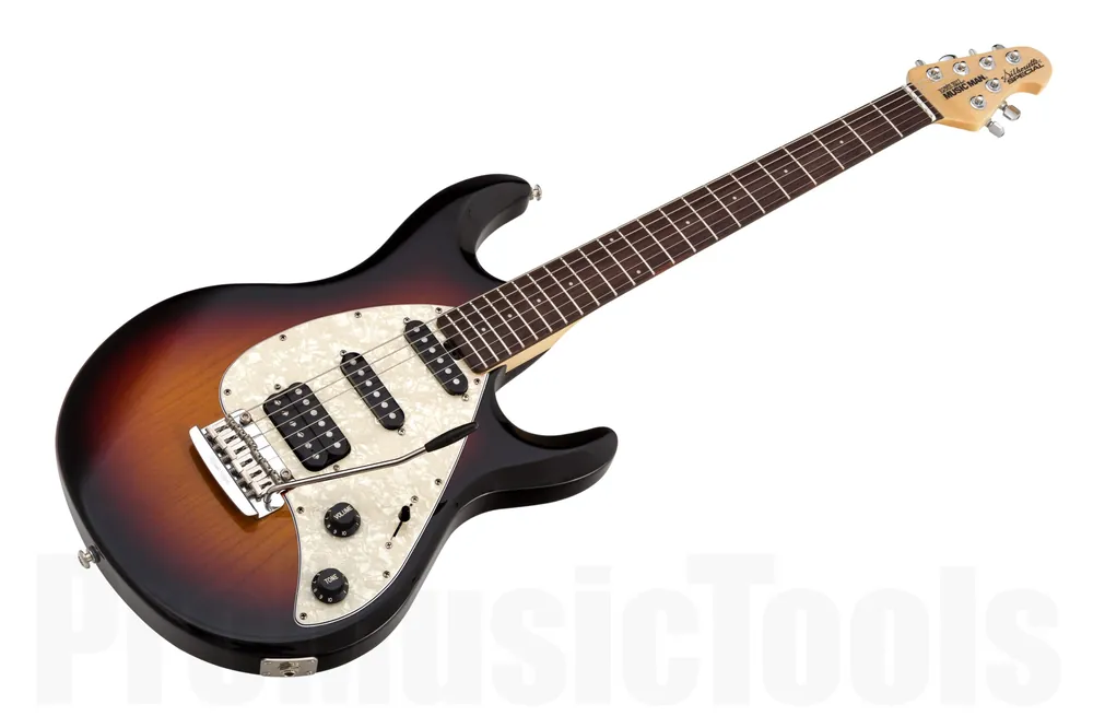 Achat Immédiat Music Man USA Silhouette Special HSS Trem VSB - Vintage Sunburst RW