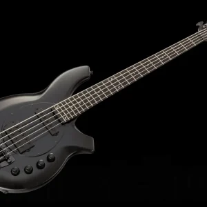 Music Man USA Bongo 5 HS SBK - Stealth Black Vente Flash