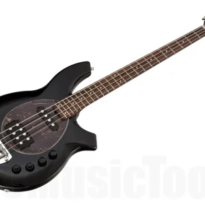 Music Man USA Bongo 4 HS BK - Black - Rosewood Neck Limited Edition Vente Flash