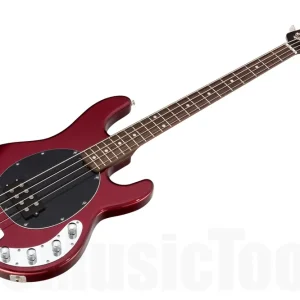 Offre Limitée Music Man USA Stingray 4 CR - Candy Red - Rosewood Neck Limited Edition