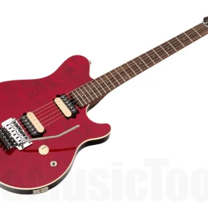 Commander Maintenant Music Man USA Axis TR - Translucent Red - Rosewood Neck Limited Edition