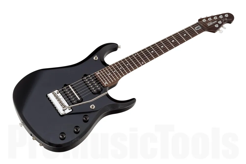 Achat Immédiat Music Man USA John Petrucci JPXI-7 BFR OX - Black Onyx - Rosewood Neck Limited Edition