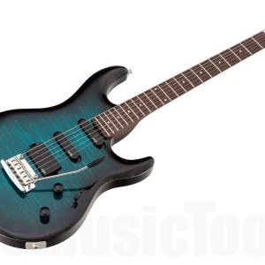 Quantité Limitée Music Man USA Luke BFR FT BBB - Bahama Blueburst - Rosewood Neck Limited Edition
