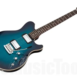 Music Man USA Reflex HH Trem Guitar PBB - Pacific Blue Burst - Rosewood Neck Limited Edition Meilleure Vente