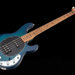 Music Man USA Stingray 4 HS NB - PDN Neptune Blue Roasted Neck Limited Edition MN Prix Choc
