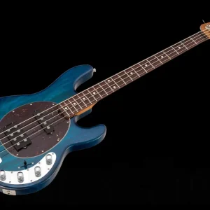 Music Man USA Stingray 4 HS NB - PDN Neptune Blue Roasted Neck Limited Edition RW - 1-pc body PV Haute Qualité