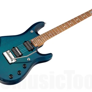 Marque Music Man USA John Petrucci JP6 Piezo NB - PDN Neptune Blue Roasted Neck Limited Edition MN JP Inlays
