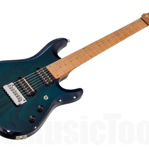 Music Man USA John Petrucci JP7 NB - PDN Neptune Blue Roasted Neck Limited Edition MN PV Prix Cassé