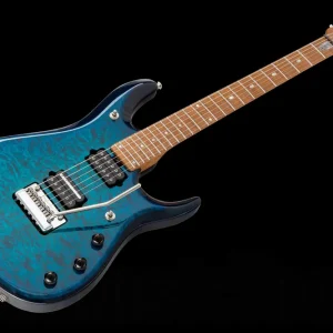 Music Man USA John Petrucci JP6 BFR QT NB - PDN Neptune Blue Roasted Neck Limited Edition MN Prix Réduit