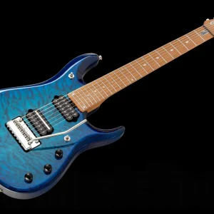 Music Man USA John Petrucci JP7 BFR QT NB - PDN Neptune Blue Roasted Neck Limited Edition MN Produit De Marque